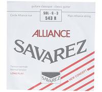 Savarez Cuerdas para Guitarra Clásica Alliance HT Classic 543R cuerda suelta Sol3 Carbon standard, adecuado para juego 540R, 540ARJ, 540RH, 500AR, 500ARJ, 510AR, 510ARJ