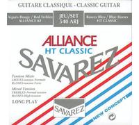 Savarez Cuerdas clásicas Concert Alliance HT 540ARJ Tensiones mezcladas Rojo/Azul Standard/Alta