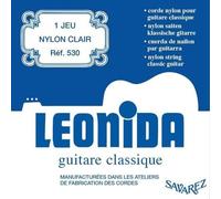 Savarez cuerdas para guitarra clásica - Leonida - cuerda individual Mi6 ent. (536) - cobre plateado - Tensión normal