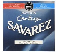 Savarez Cuerdas para Guitarra Clásica New Cristal Cantiga juego 510CRJ Tesión mezclada