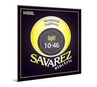 Savarez Hexagonal Explosion - Cuerdas para guitarra eléctrica - Electric Guitar Strings - Juego de 6 cuerdas - Envoltura de acero niquelado - H50L Light - .010-.046w