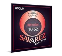 Savarez Hexagonal Explosion - Cuerdas para guitarra eléctrica - Electric Guitar Strings - Juego de 6 cuerdas - Envoltura de acero niquelado - H50LM Light Medium - .010-.052w