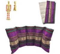 savasanas Saco Semillas Microondas Alpujarreña Lila XL - Saco Termico - Bolsa Calor microondas - saquito Relleno con Huesos de Cereza - Bolsa de Calor - Funda Lavable - 50x20cm