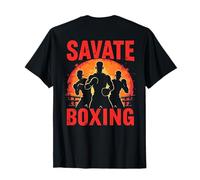 Savate Boxer, impresión al Dorso Camiseta