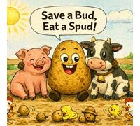 Save a Bud, Eat a Spud!: An adorable plant based and cruelty free children's book featuring cute animals and healthy food choices