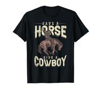 Save A Horse - Ride A Cowboy Rodeo Cowboy Camiseta