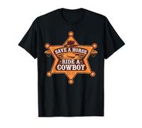 Save A Horse Ride A Cowboy Tshirt Country Outfits Horseback Camiseta
