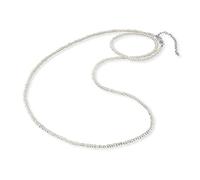 Save Brave Jackson - Collana Da Uomo In Acciaio Inossidabile Di Alta Qualità E Resistente, Colore: Argento, Lunghezza: 55 Cm, Confezione Regalo Inclusa, 55 Cm, Acciaio Inossidabile, Nessuna Pietra