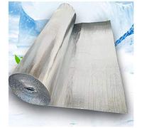 Save Energy Radiator Reflector Foil Radiator Insulation Foil Bubble Insulation Foil Self-Adhesive Aluminium Foil Insulation Roll Heat Reflective for Car, Wall, Loft, Roof，Greenhouses ( Size : 1x2m )