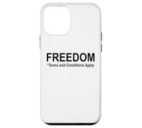 Save Freedom Terms and Conditions Apply America Land of Free Carcasa para iPhone 12 mini
