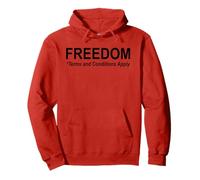 Save Freedom Terms and Conditions Apply America Land of Free Sudadera con Capucha