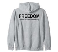 Save Freedom Terms and Conditions Apply America Land of Free Sudadera con Capucha
