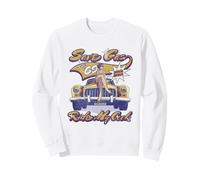 Save Gas Ride My C!CK Pin-Up Girl Vintage Car Dirty Joke Sudadera