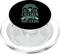 Save Our Children Pone Fin al abuso de la Trata de Personas PopSockets PopGrip para MagSafe