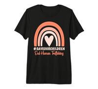 Save Our Children Shirt End Human Trafficking Concientización Camiseta Premium