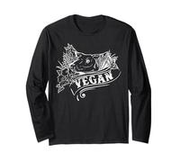 Save The Animals Go Vegan - Amor Vegetariano, Vegetariano, Paz Manga Larga