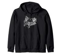 Save The Animals Go Vegan - Amor Vegetariano, Vegetariano, Paz Sudadera con Capucha