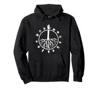 Save The Animals Go Vegan - Raíces de árboles, Huella de Pata, Vegetariano Sudadera con Capucha