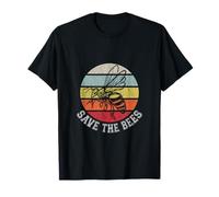 Save The Bees - Flores, Colmenas de Abejas, Día de la Tierra, Paz Mundial Camiseta