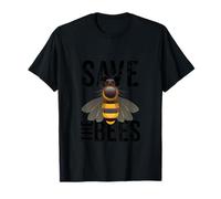 Save The Bees - Flores, Colmenas, Día de la Tierra, Medio Ambiente, Paz Camiseta