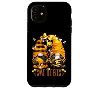 Save The Bees For Beekeeper with Unique Honey Bee GNOME Carcasa para iPhone 11