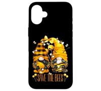 Save The Bees For Beekeeper with Unique Honey Bee GNOME Carcasa para iPhone 16 Plus