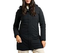 Save The Duck Chaqueta larga mujer Mod. D45430W LEYLA MATT 10000 Negro (IT, Texto, M-L, Regular, Regular, Negro)