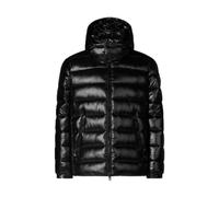 Save The Duck Florian D31653M-LOVE19 8059770210036 - Plumífero para hombre con capucha, Negro(10000), L