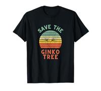 Save The Ginko Tree Live Art Semillas Hombres Mujeres Niños Camiseta