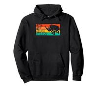 Save The Gordby Unicornios Vintage Fat Rhino Divertido Sudadera con Capucha