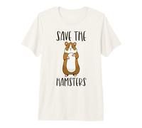 Save The Hamsters Cull Pets Animal Rescue, Divertido Amante de Las Mascotas Camiseta Premium