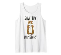 Save The Hamsters Cull Pets Animal Rescue, Divertido Amante de Las Mascotas Camiseta sin Mangas