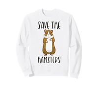 Save The Hamsters Cull Pets Animal Rescue, Divertido Amante de Las Mascotas Sudadera
