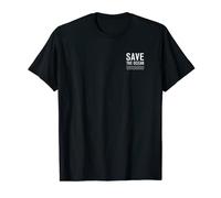 Save the Ocean No contaminar con plástico Camiseta