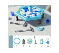 Save The Penguin Ice Tapping Rescue Game STEM Educational Toy Parent Child Bonding Family Fun Great Ice Breaker Party Game