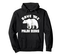 Save The Polar Bears Especies Conservacionista Sudadera con Capucha