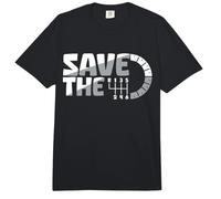 Save The Stick Transmisión Manual Tres Pedales Car Guy Comfort Colors Adult Heavyweight T-Shirt