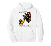 Save These I'm Going Back To Look For My Wife Golfer Humor Sudadera con Capucha