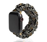 Save Water Drink Beer - Correa elástica para reloj compatible con iWatch, divertidas correas de reloj inteligente para hombres y mujeres, 38 mm/40 mm, 42 mm/44 mm, 42mm/44mm, Poliéster, No es una