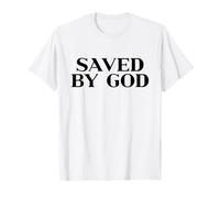 Saved by God Christian Shirt For Men Women Kids Faith Jesus Camiseta
