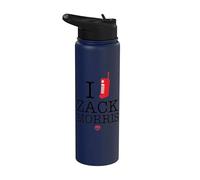 Saved By The Bell I Heart Zack Morris Stainless Steel Insulated Water Bottle