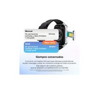 SaveFamily - 8436628090031 Relojes inteligentes y deportivos 5,08 cm (2") AMOLED 20 mm Digital Pantalla táctil Plata Wifi