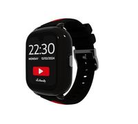 SaveFamily Iconic Plus 2 | Reloj Inteligente Niño/a con Localizador GPS | SIM Incluida, Con Llamada, Vídeo, IA, Botón SOS, Whatsapp, Spotify y Medidor de Temperatura, Modelo Streamer