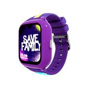 SaveFamily Iconic Plus 2 | Reloj Inteligente Niño/a con Localizador GPS | SIM Incluida, Con Llamada, Vídeo, IA, Botón SOS, Whatsapp, Spotify y Medidor de Temperatura, Modelo Graffiti