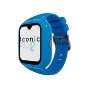 SaveFamily Iconic Plus 2 | Reloj Inteligente Niño con Localizador GPS, Llamada, Vídeo, IA, Botón SOS, Whatsapp, Spotify, Medidor de Temperatura | SIM Incluida - Color Azul