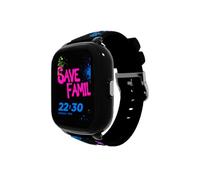 SaveFamily Iconic Plus 2 | Reloj Inteligente Niño con Localizador GPS, Llamada, Vídeo, IA, Botón SOS, Whatsapp, Spotify, Medidor de Temperatura | SIM Incluida - Modelo Street Style