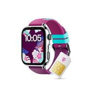 SaveFamily SaveWatch 2 - Reloj Inteligente para niños, Color Plata con Correa de Silicona