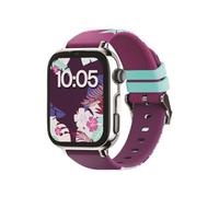 SaveFamily SaveWatch Plus 2 4G GPS 1,85" AMOLED Plata Correa Púrpura IP68 Pulsómetro SOS