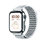 SaveFamily SaveWatch Plus 2 Reloj Inteligente para ni os 4G Esfera Plateada correa Tela Zig Zag