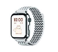 SaveFamily SaveWatch Plus 2 Reloj Inteligente para ni os 4G Esfera Plateada correa Tela Zig Zag 8436628090031